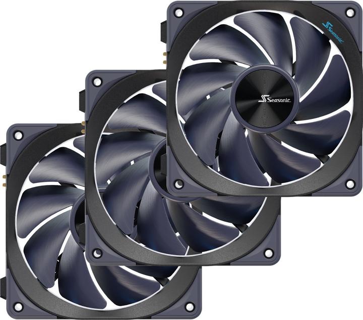 Actual product image Seasonic MagFlow (120 mm, 3 x)