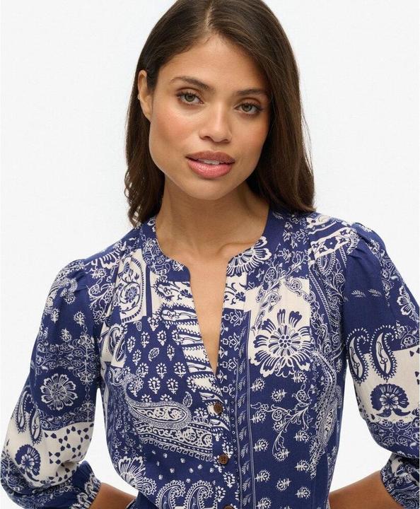 Produktbild Superdry Damen Midikleid mit Rüschen (S)