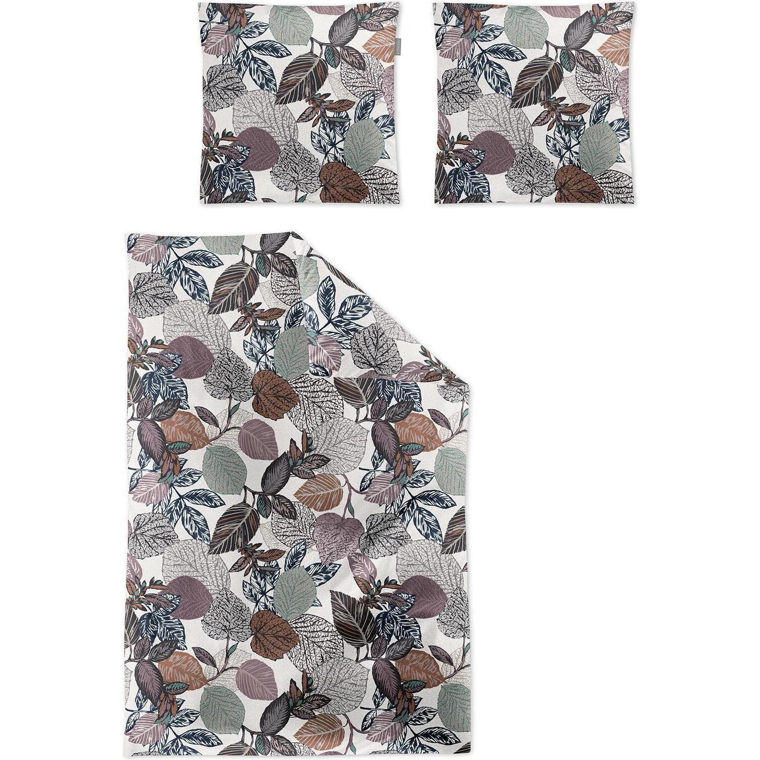 Irisette, Bettwäsche, Mako-Satin Bettwäsche Wave 8561 multi (Bettwäsche Set, 135x200 cm + 80x80 cm)
