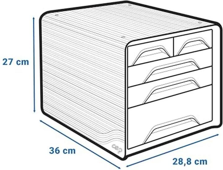 Actual product image Smoove by Ceb Drawer element (A4)
