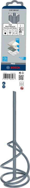 Produktbild Bosch Professional Zubehör PRO Multi Material Viscous and Sticky Rührkorb, 80 mm