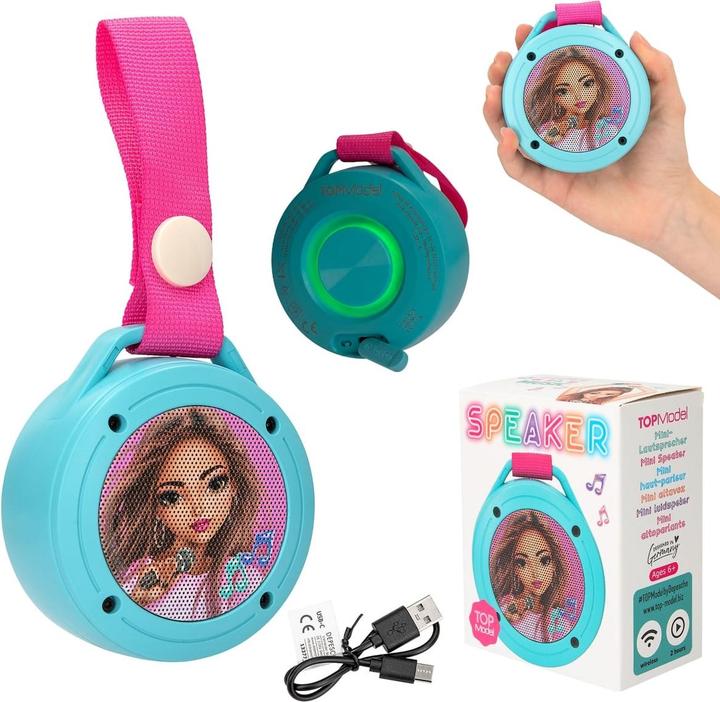 Produktbild Top Model Topmodel - Mini Speaker - Turquoise (2 h)