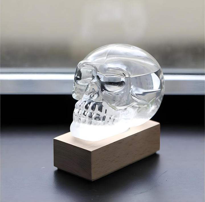 Actual product image TOP Skull storm glass