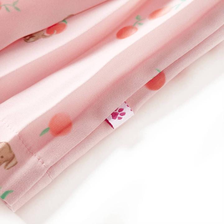 Immagine prodotto vidaXL Gonna a pieghe per bambini arancione chiaro 116,Materiale esterno: 100 (116)