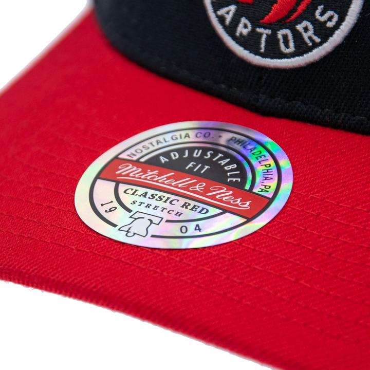 Produktbild Mitchell & Ness M&N Stretch Snapback Classic Red Cap - Toronto Raptors (One Size)