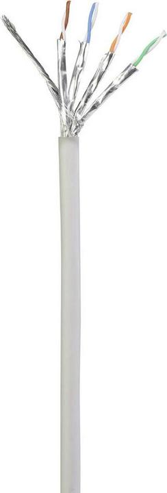 Produktbild Renkforce RF-5044048 RJ45 Netzwerkkabel, Patchkabel CAT 6a S/FTP 0.15 m Grau Fla (S/FTP, CAT6a, 0.15 m)