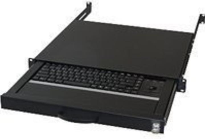 Actual product image Aixcase Keyboard 1H PS2/USB Trackball (DE, Cable)