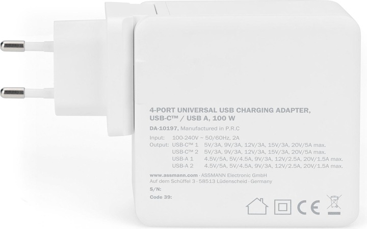 Produktbild Digitus Universal Ladeadapter (100 W)