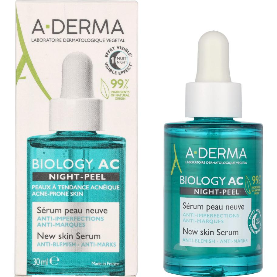 Thumbnail - A-Derma, Gesichtsserum, BIOLOGY AC Peeling Serum Fl 30 ml (30 ml)