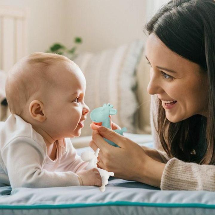 Actual product image Misiu Silikon Beisstierchen Zahnungshilfe Giraffe (0 Months)