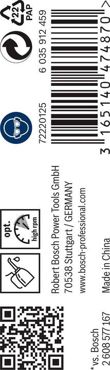 Produktbild Bosch Professional Zubehör PRO Metal HSS-G Spiralbohrer, 3,4 x 39 x 70 mm (3.4 mm)