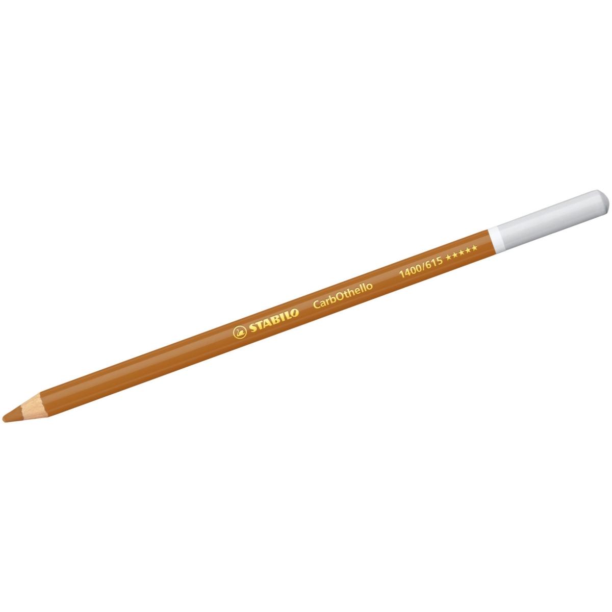 STABILO, Malstifte, Pastellkreidestift - CarbOthello - Einzelstift - ocker dunkel (Ocker dunkel, 1 x)