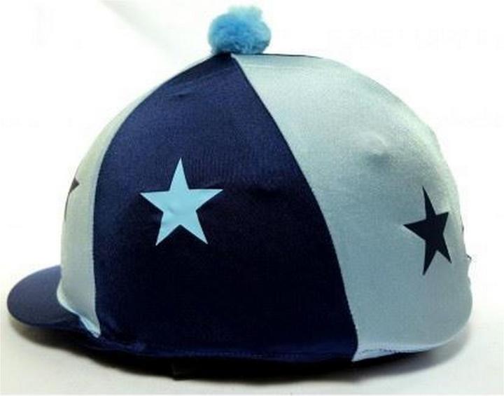 Actual product image Capz Starz motif riding helmet cover