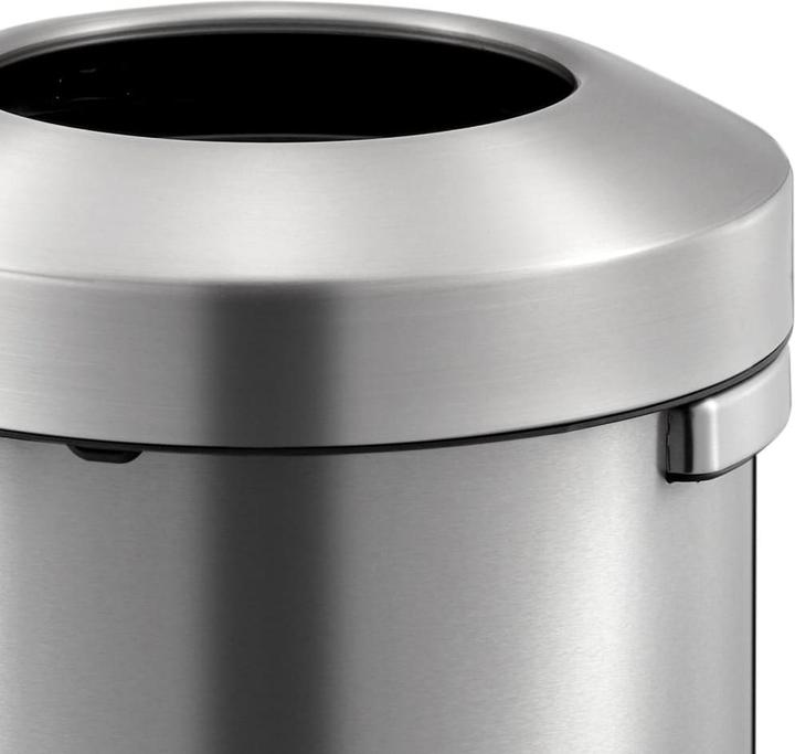 Image du produit EKO Poubelle Urban Bin inox mat 90 litres Poubelle ouverte stylée en inox brossé (90 l)