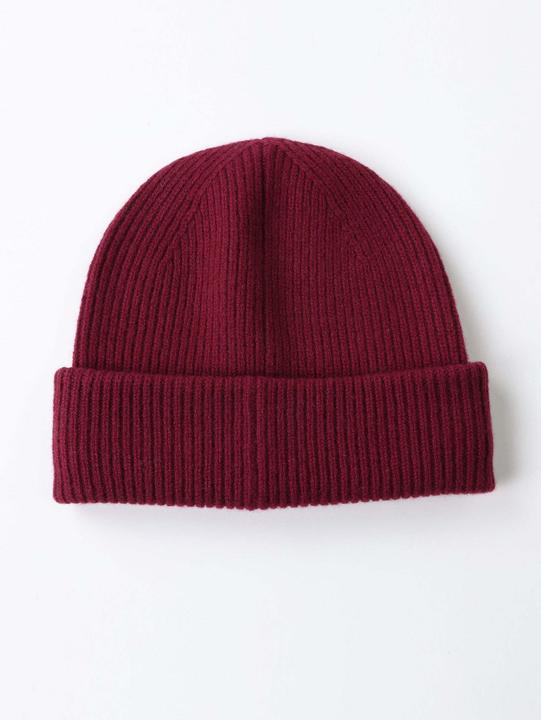 Image du produit Bellemere Headgear Ribbed Lambswool Beanie (Taille unique)