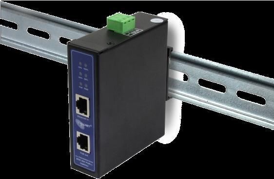 Immagine prodotto Allnet Iniettore PoE industriale MultiGigabit - PoE BT con Power Booster (15,4W/30W/90W) - DIN - ALLN (802.3bt (PoE+++), 90 W)