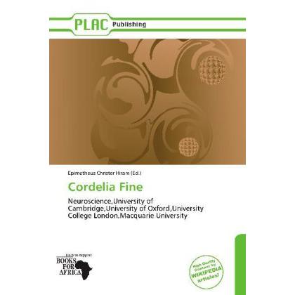 Cordelia Fine, Sachbücher