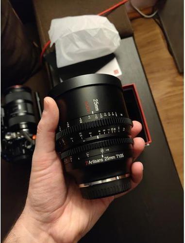 Productafbeelding 7artisans 25 mm T1.05 Sony E (Sony E, APS-C / DX)