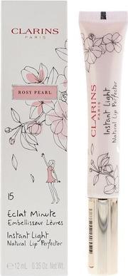 Image du produit Clarins White Flowers - Embellisseur Lèvres Rosy Pearl 15 (Kit de soin des lèvres, 12 ml)