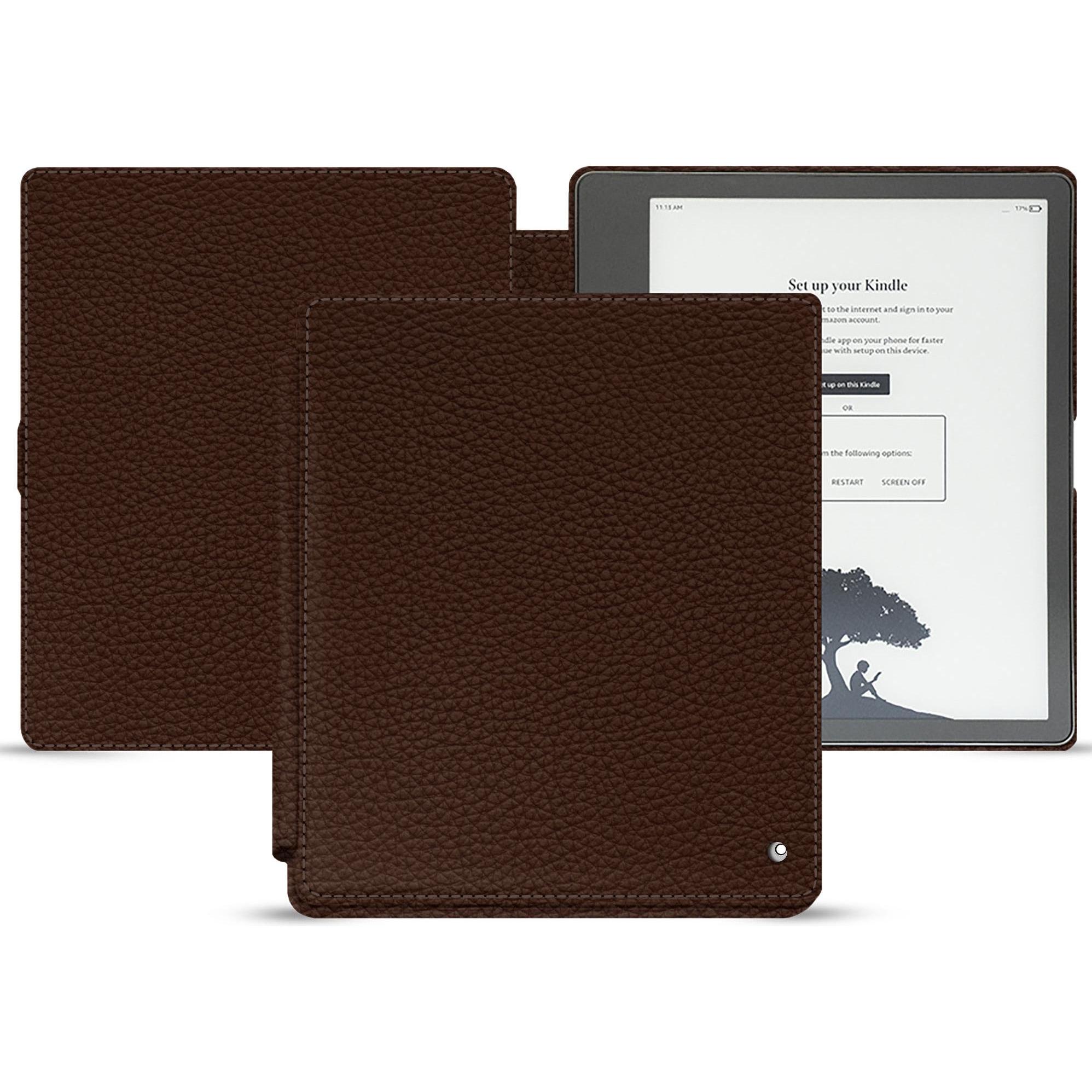Noreve Lederschutzhülle horizontal (Kindle), Tablet Hülle, Braun