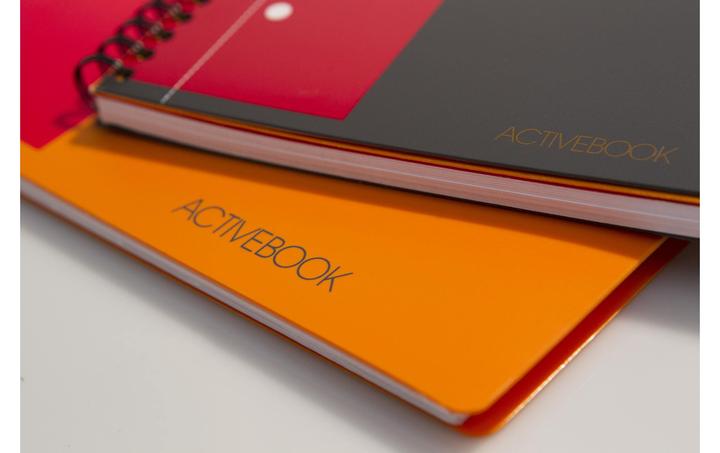 Actual product image Oxford Activebook (A5+, Lined, Soft cover)