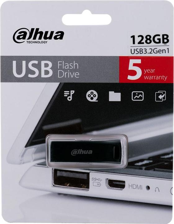Image du produit Dahua Pendrive Pendrive 128 Go USB-U156-32-128 Go (128 Go, USB-A)