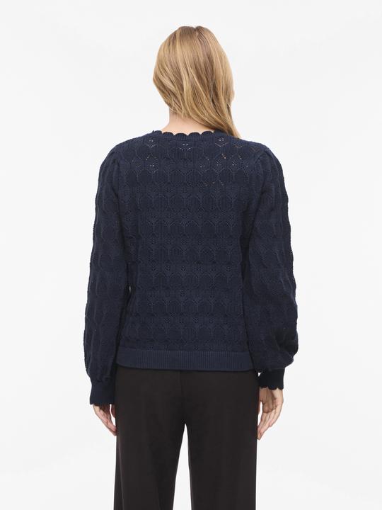 Produktbild Vila VILOWEN Rundhals Strickjacke (L)