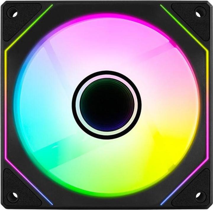 Produktbild AeroCool Phantom M-3 Fan 120mm Black aRGB Lighting (120 mm)