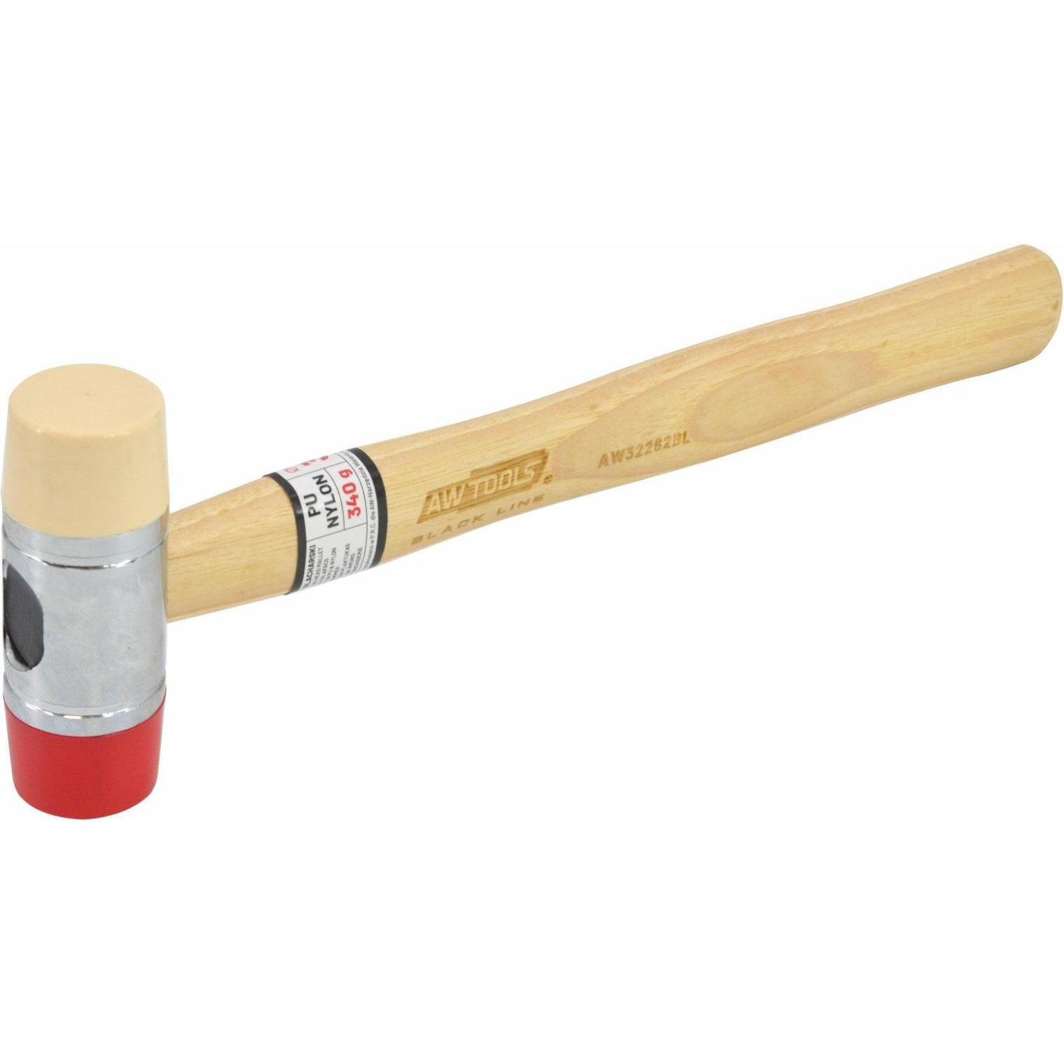 Awtools, Martello, MŁOTEK BLACHARSKI TRZONEK DREWNIANY 315mm 340g LINEA NERA (400 g)