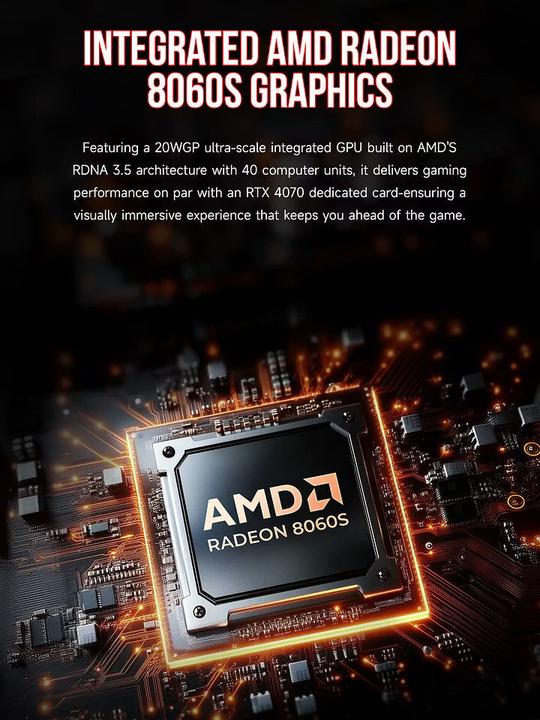 Image du produit GMKtec EVO-X2 (2000 Go, 128 Go, AMD Ryzen AI Max+ 395)