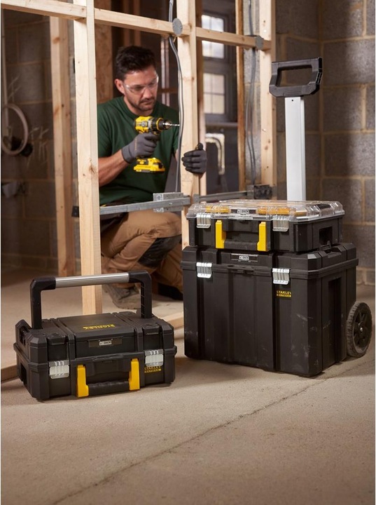 Actual product image Stanley Tstak Fatmax 3-Module Tool Trolley (3 pieces)