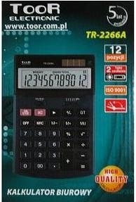 Immagine prodotto Toor Electronic Calcolatrice TR-2266A (Batterie)