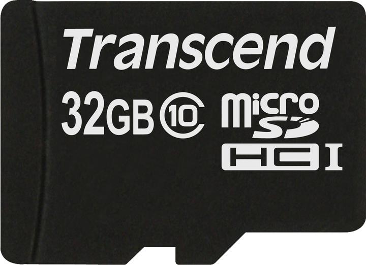 Transcend microSDHC Card (32 GB, microSDHC, U1)