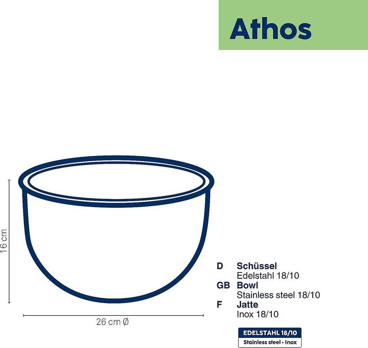 Actual product image Kela Athos (26 cm, 6 l, 1x)