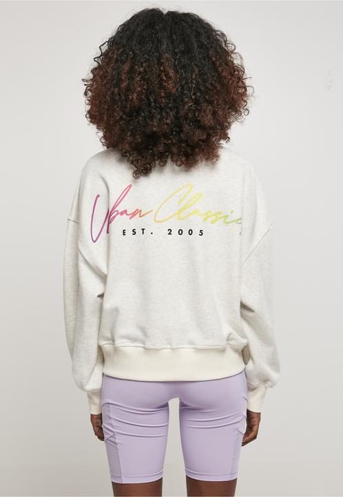 Produktbild Urban Classics Ladies Oversized Rainbow Crewneck (S)