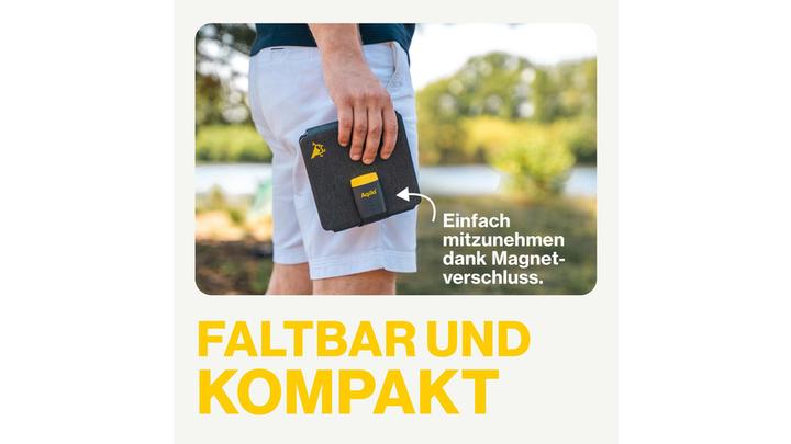 Produktbild Aqiila Sunbird P21 - Foldable solar panel (21 W, 0.60 kg)