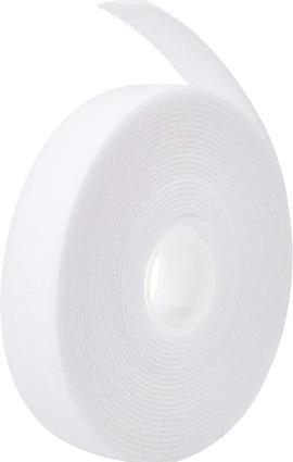 Produktbild Delock Klettband auf Rolle L 5 m x B 20 mm weiss (20 mm)