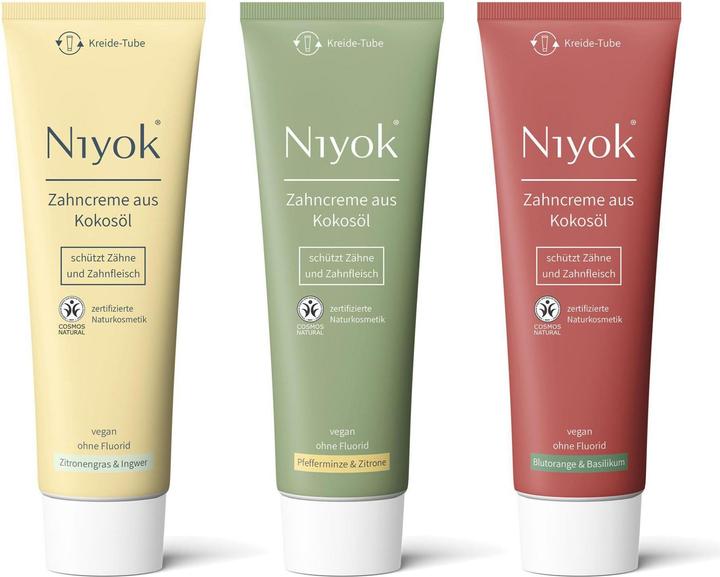 Produktbild Niyok Zahncreme ZITRONENGRASS & INGWER (75 ml)
