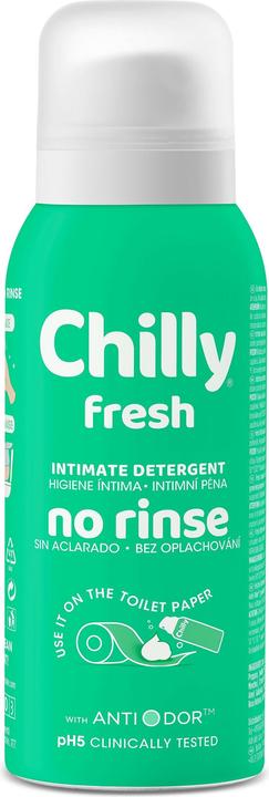 Immagine prodotto Chilly’s Chilly Refreshing Intimate Foam Fresh - 100 Ml (100 ml, Lozione per il lavaggio intimo)