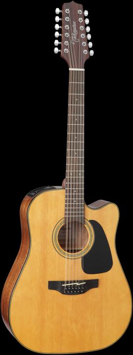 Image du produit Takamine Guitare western, G-Series, GD30CE-12 NAT, Dreadnought/C, 12-Sai (Guitare occidentale, Épicéa, Acajou, Ovangkol)