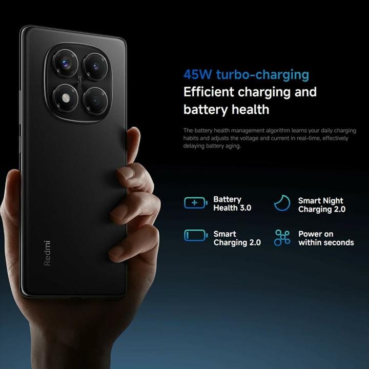 Productafbeelding Xiaomi Redmi Note 14 Pro (512 GB, Oceaanblauw, 6.67", Dubbele SIM, 4G)