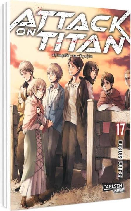 Produktbild Attack on Titan, Band 17 (Deutsch, Hajime Isayama, 2016)