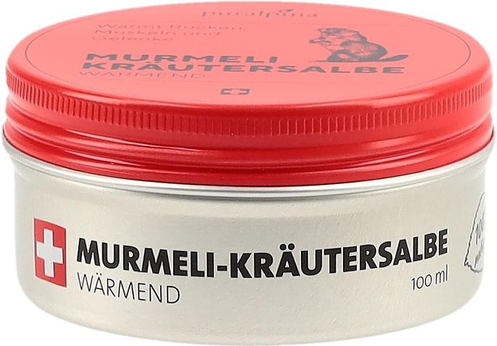 Immagine prodotto Puralpina Unguento a base di erbe Murmeli che riscalda (1 x, 100 ml, 120 g)