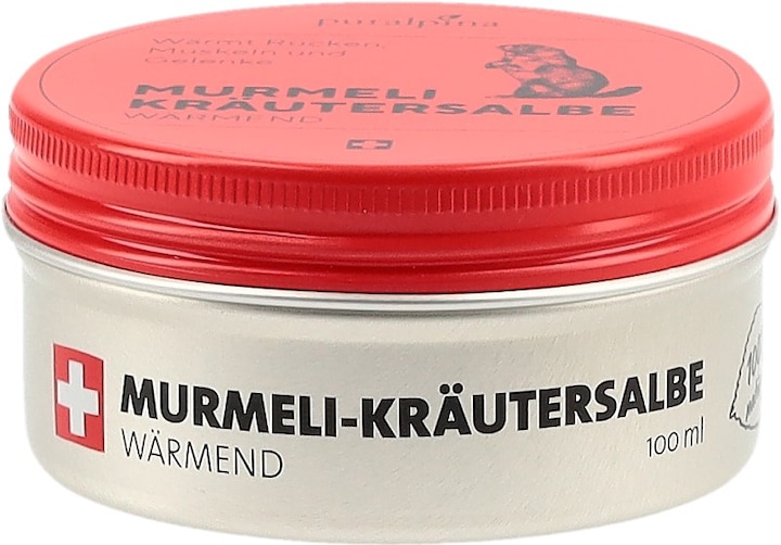 Immagine prodotto Puralpina Unguento a base di erbe Murmeli che riscalda (1 x, 100 ml, 120 g)