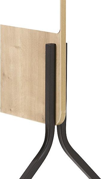 Actual product image Rocada NATURAL mobile presentation board, HxWxD 2000 x 1000 x 450 mm, whiteboard (100 x 120 cm)