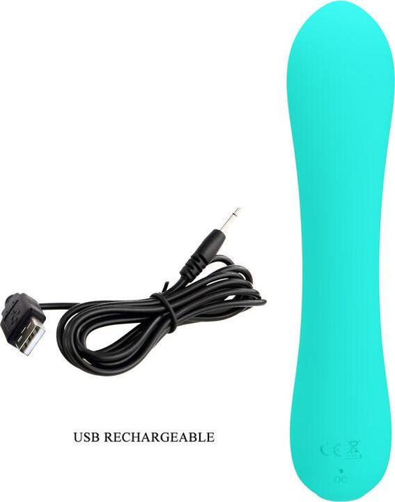 Produktbild Pretty Love Prescott Wiederaufladbarer Vibrator Aqua Green