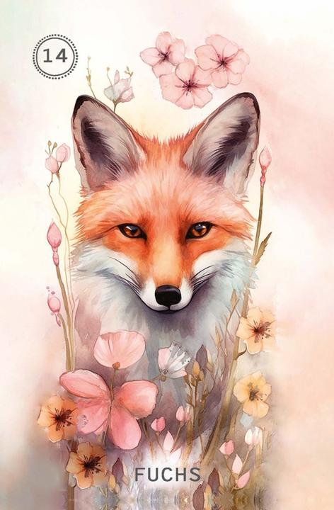 Actual product image Sweet Blossom Lenormand (Lenormandkarten auf Deutsch) (German, Irene Captijn, 2024)