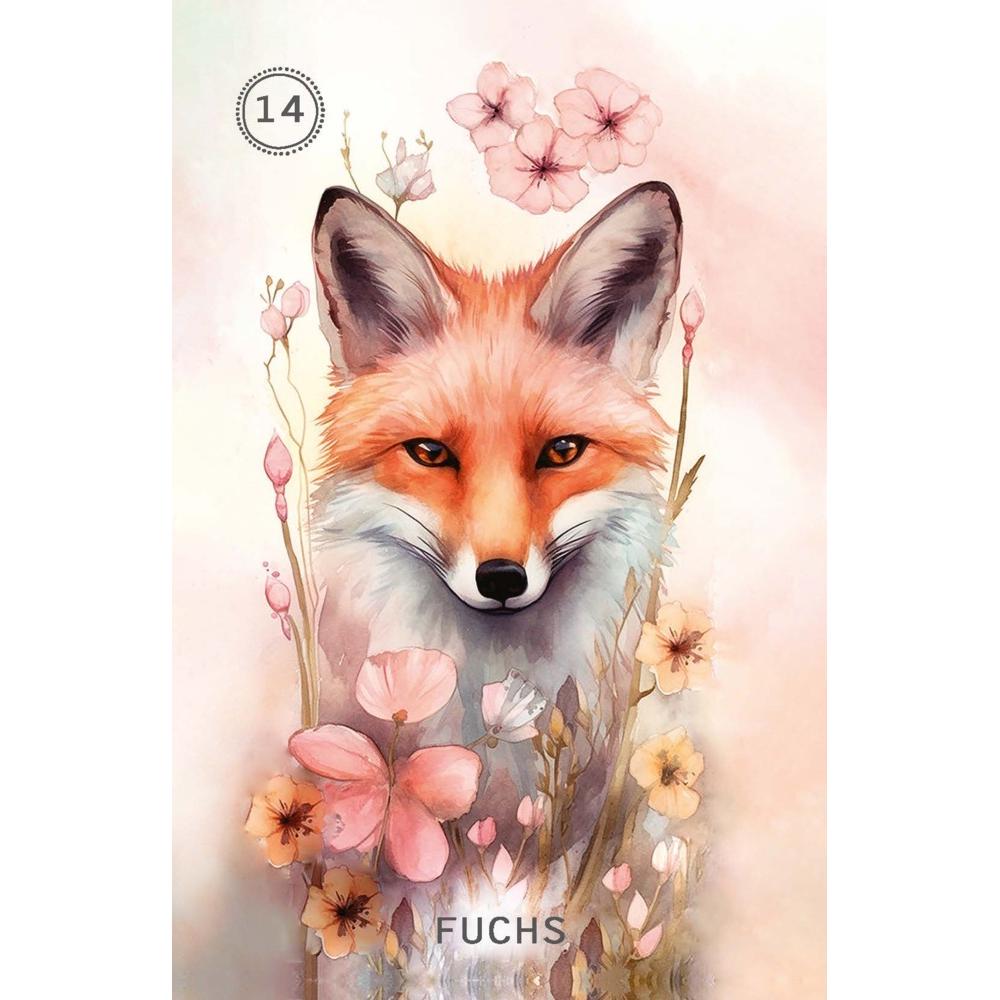 Thumbnail - Sweet Blossom Lenormand (Lenormandkarten auf Deutsch), Ratgeber von Irene Captijn