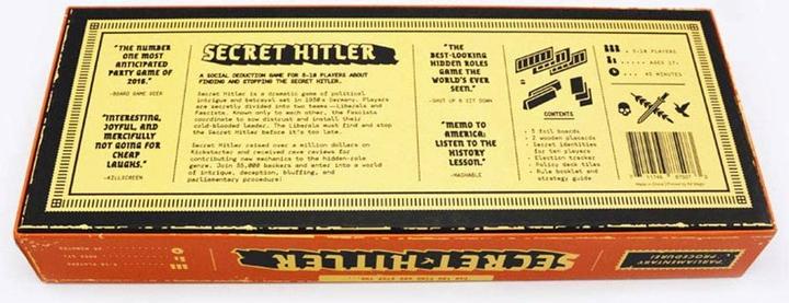 Produktbild Secret Hitler Geheimnis Hitler (Englisch, 5 - 10 Spieler)