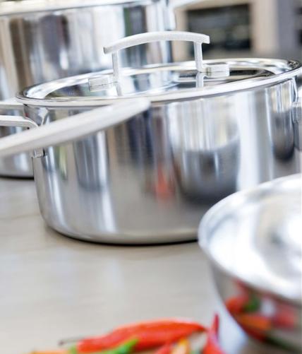 Actual product image Demeyere Industry (24 cm, Pot, Stainless steel)